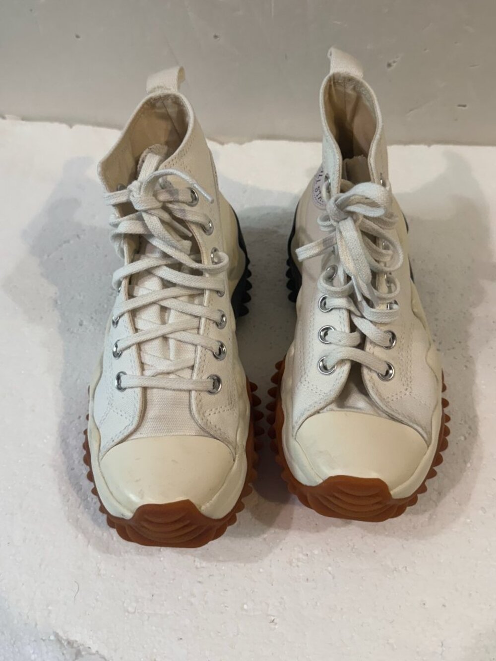 Converse Run Star Motion CX Platform High Top White Black Gum Women Size 6 CLEAN - Picture 10 of 11